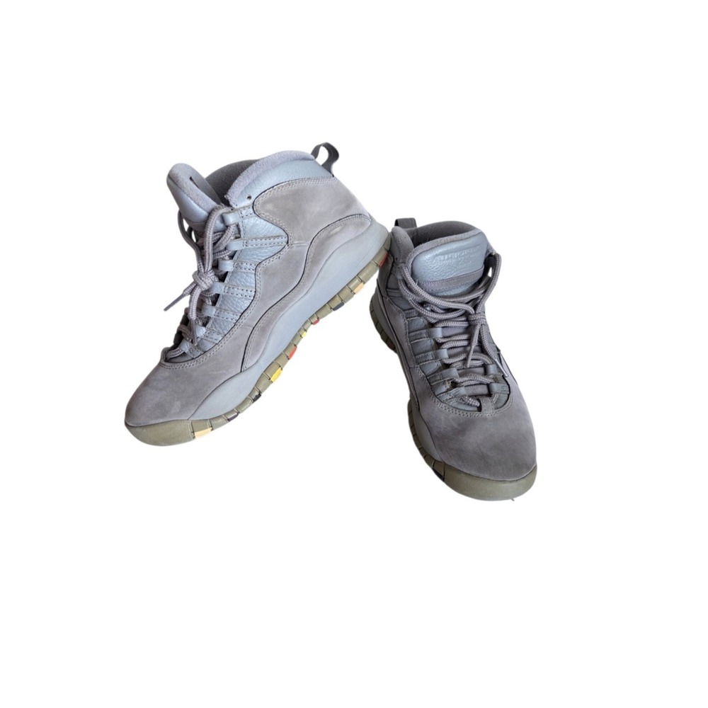 Nike Air Jordan 10 Retro Cool Grey 2018 Men's Size 9 310805-022 Sneakers Shoes